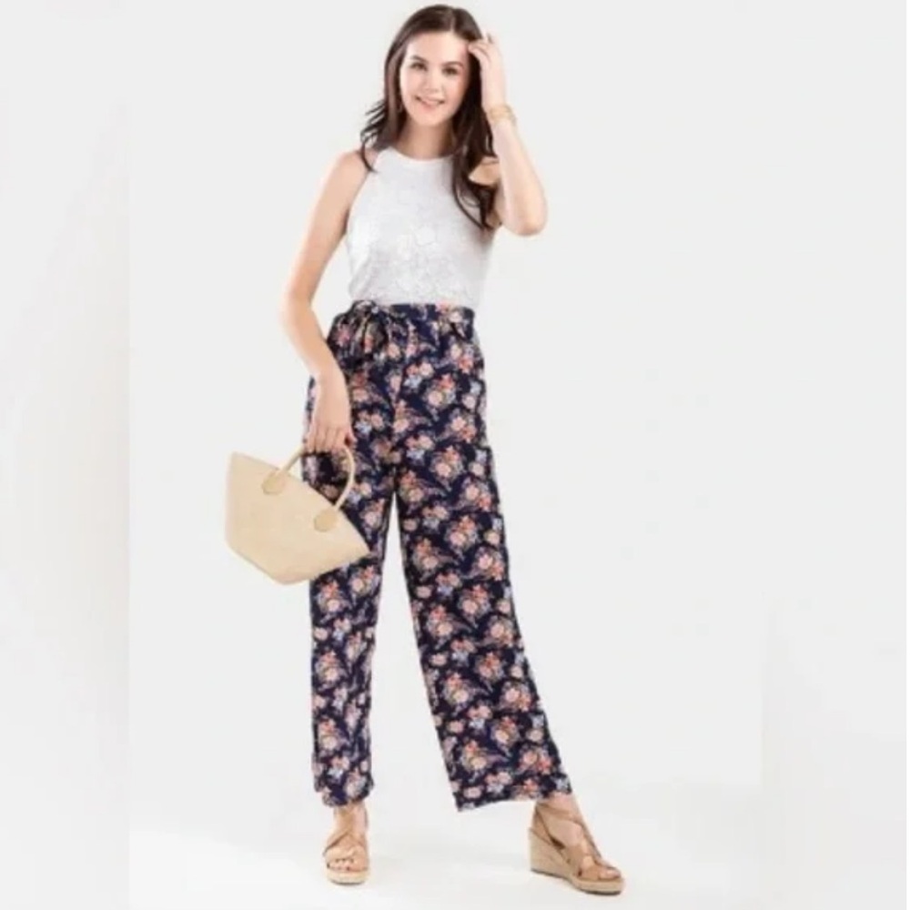 Francesca’s Emrey Floral Lace Boho Jumpsuit